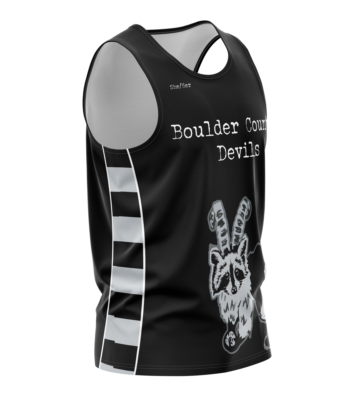 Boulder County Devils Unisex Tank Black