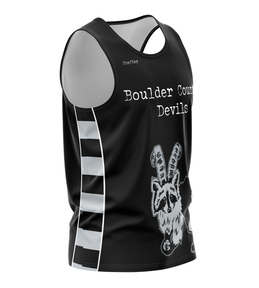 Boulder County Devils Unisex Tank Black