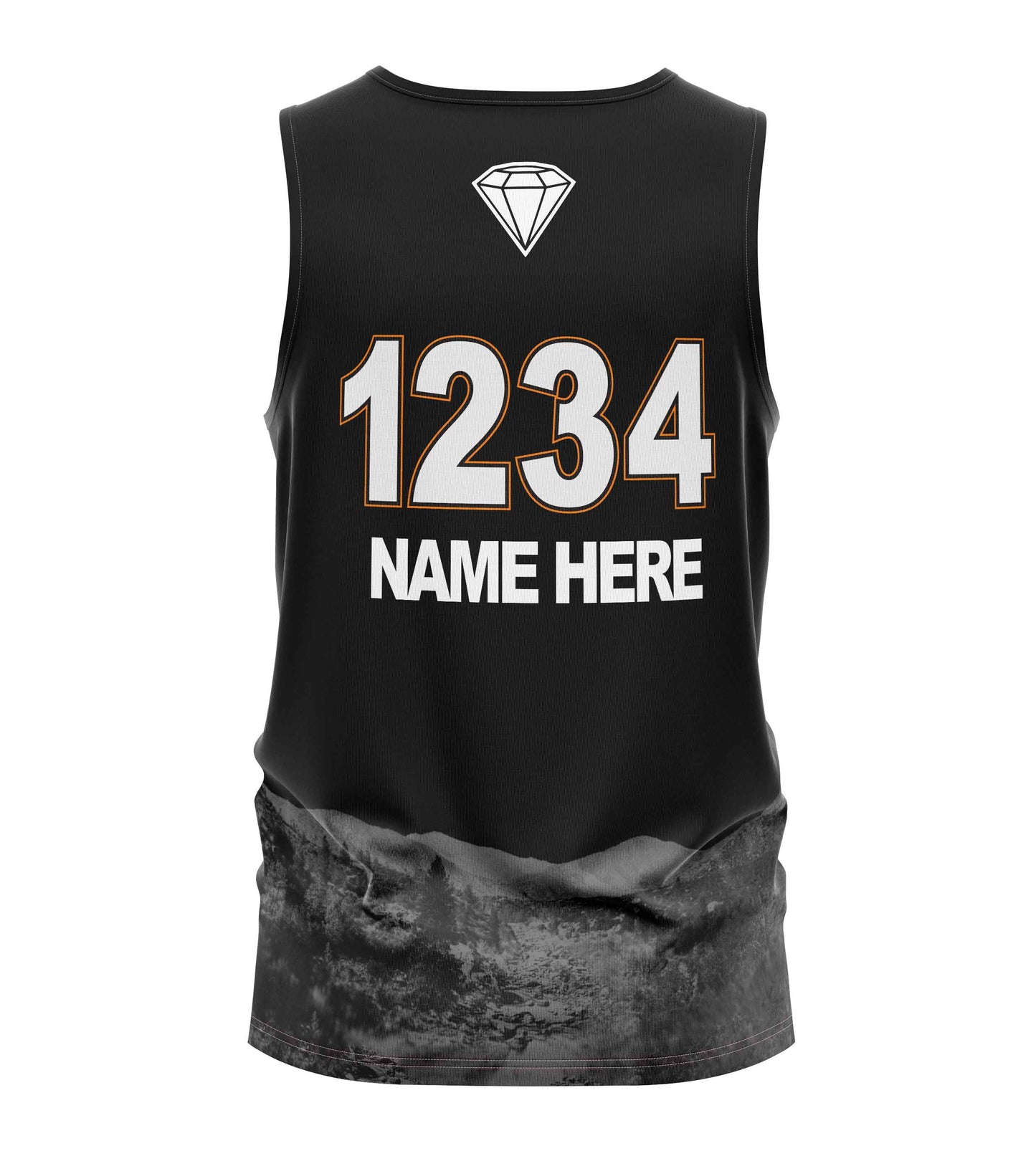 DCM Unisex Tank Black - ADULT