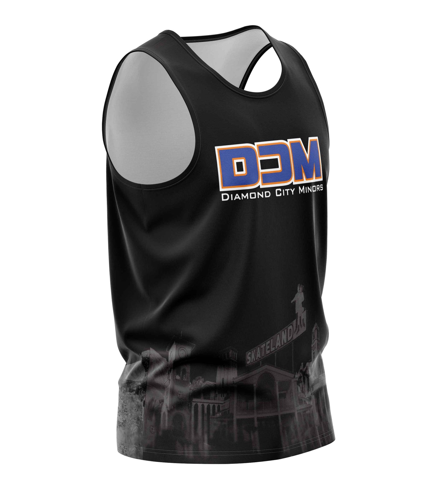 DCM Unisex Tank Black - ADULT