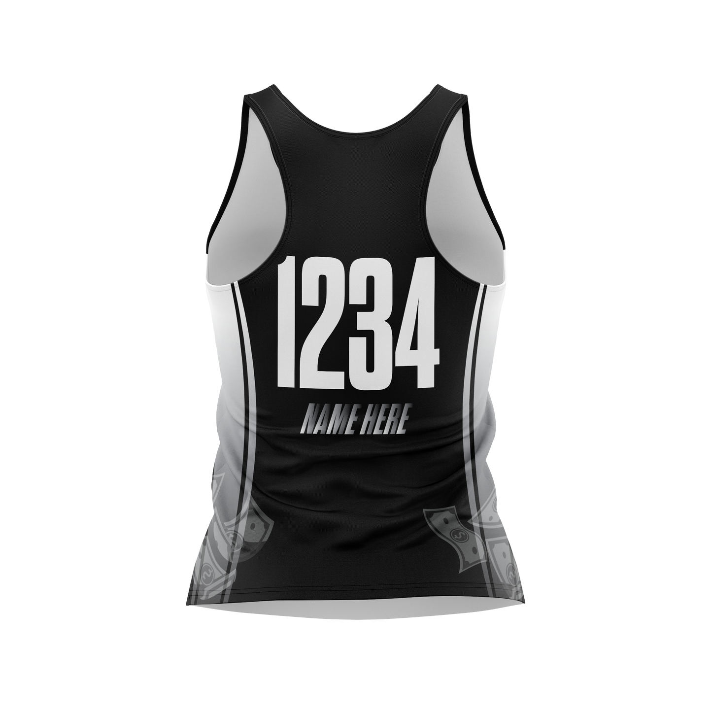 Charlotte Heist Racerback Tank Black