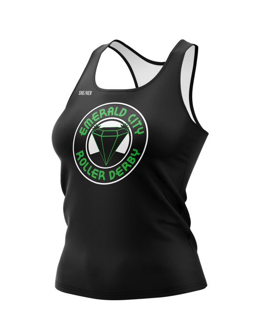 Emerald City Racerback SCRIMMAGE Tank