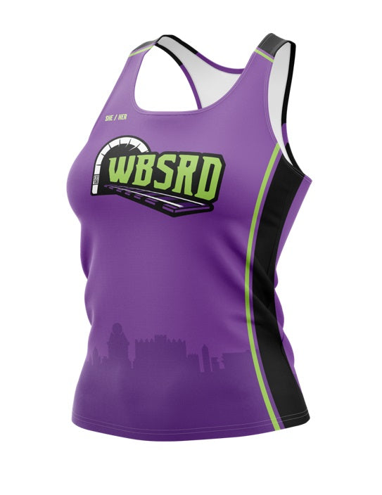 Scranton Racerback Tank Purple