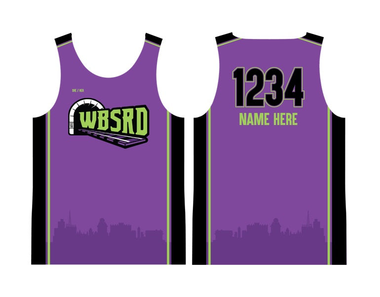 Scranton Racerback Tank Purple