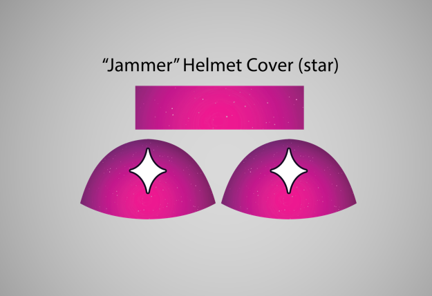 Cosmic Crush Helmet Covers