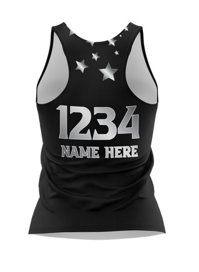 Cincinnati Racerback Tank Black