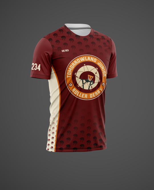 Tomorrowland Sleeved Jersey Maroon