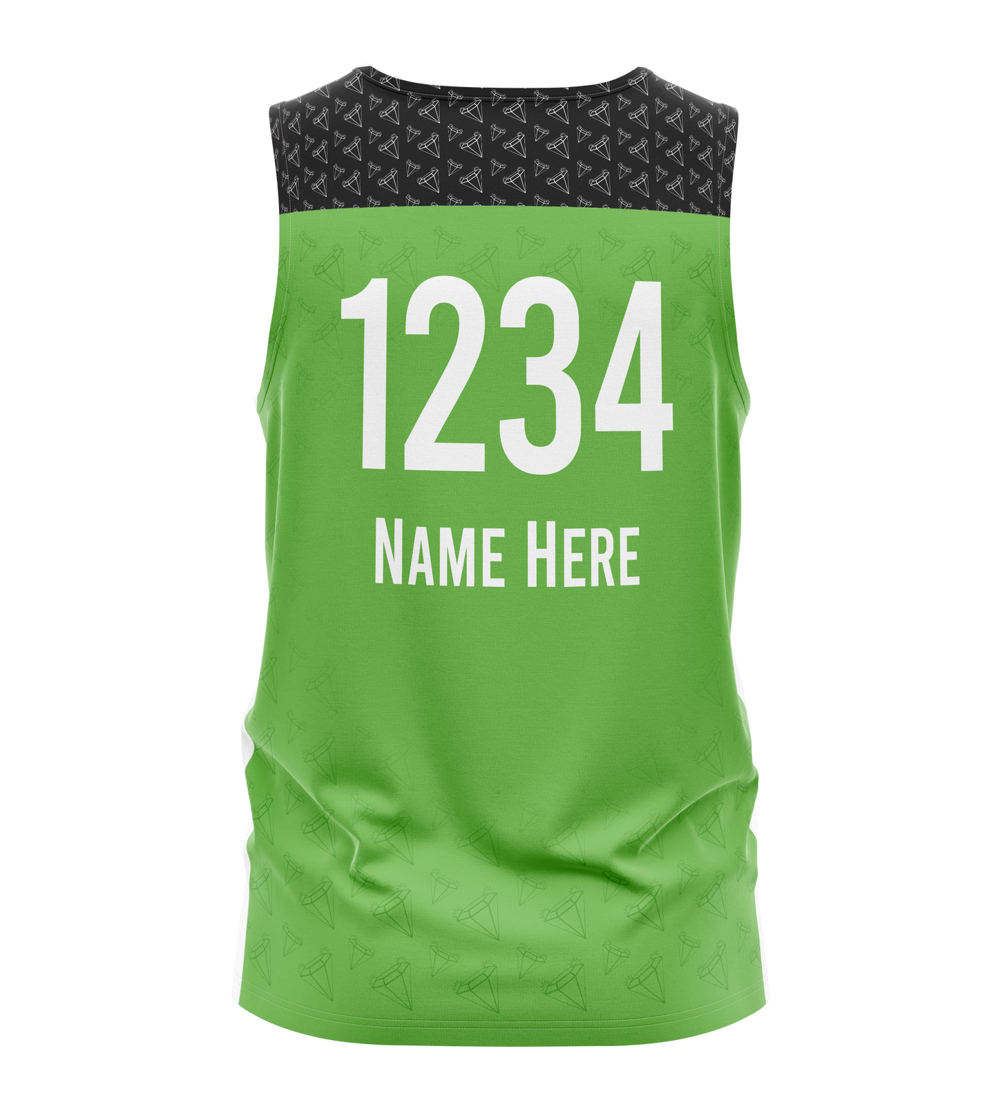 Emerald City Unisex Tank REVERSIBE 1-Layer