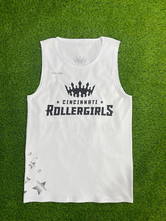 Cincinnati Unisex Tank White