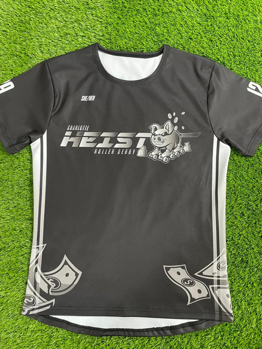 Charlotte Heist Sleeved Jersey Black