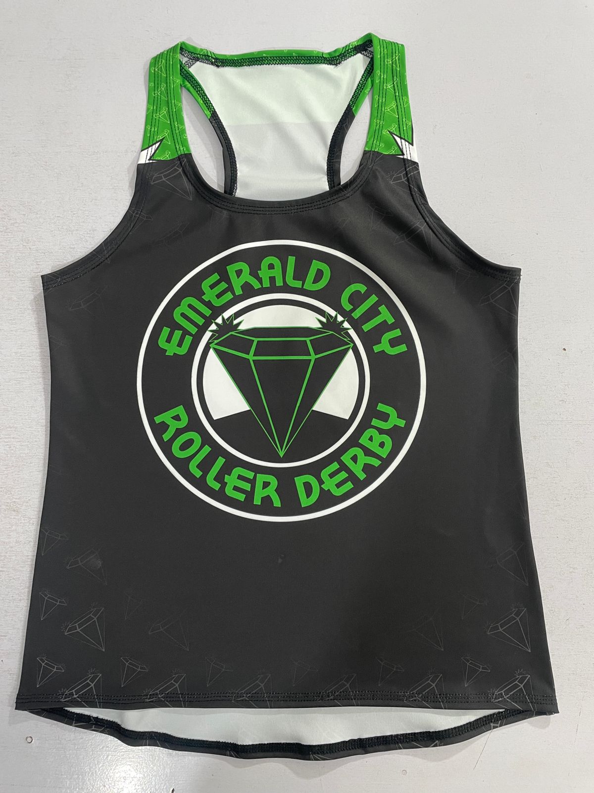 Emerald City Racerback Tank Black