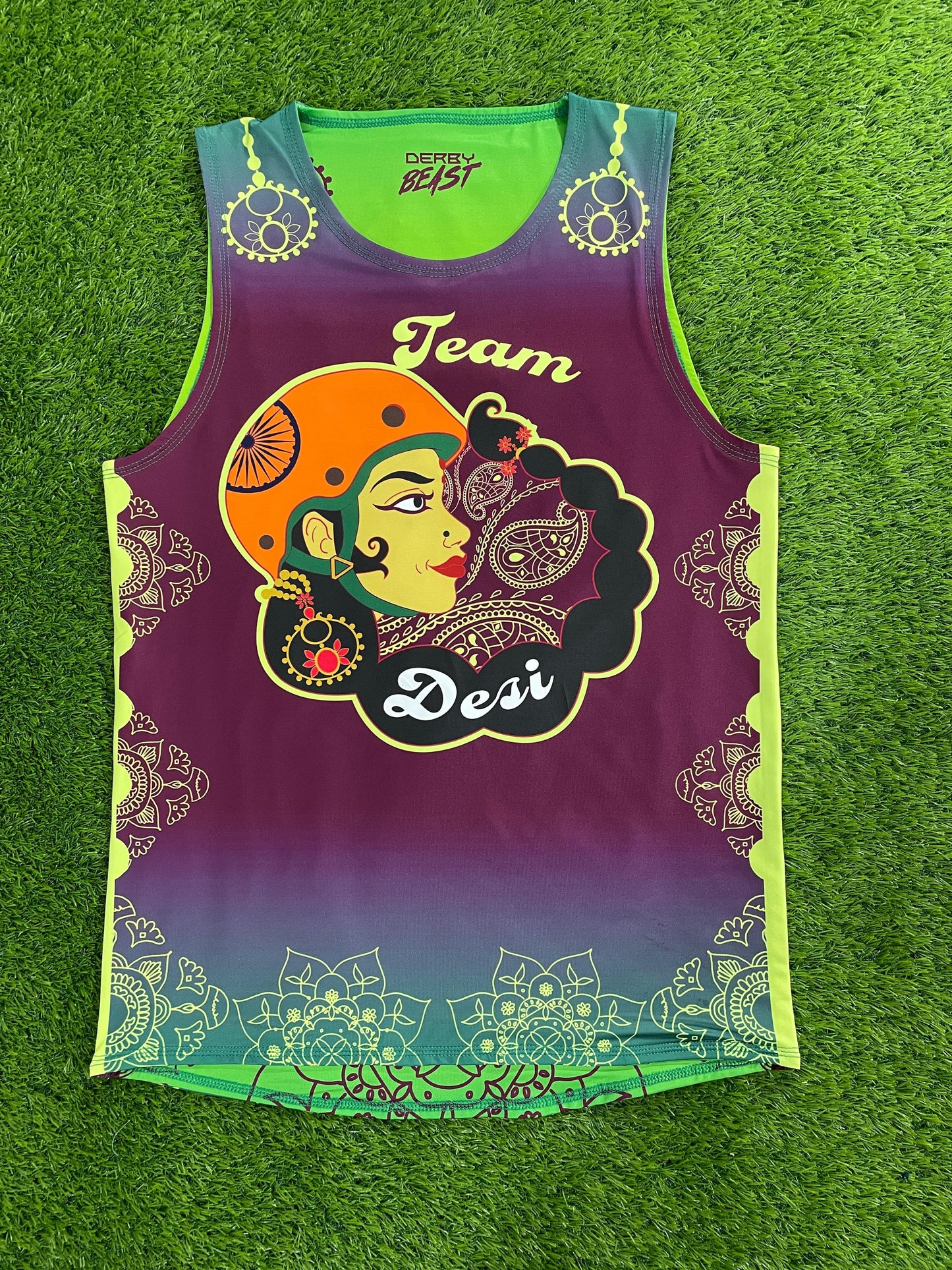 Team Desi Unisex Tank Purple