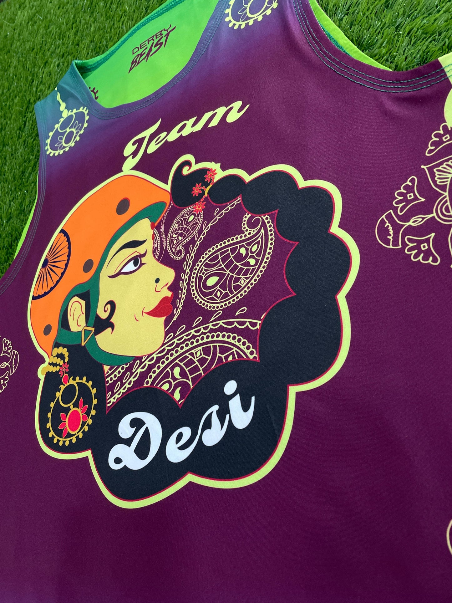 Team Desi Unisex Tank Purple