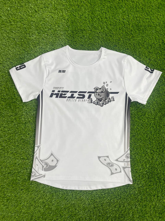 Charlotte Heist Sleeved Jersey White