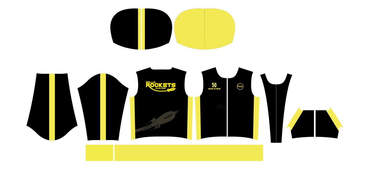 Rolla Rockets Zipper Hoodie