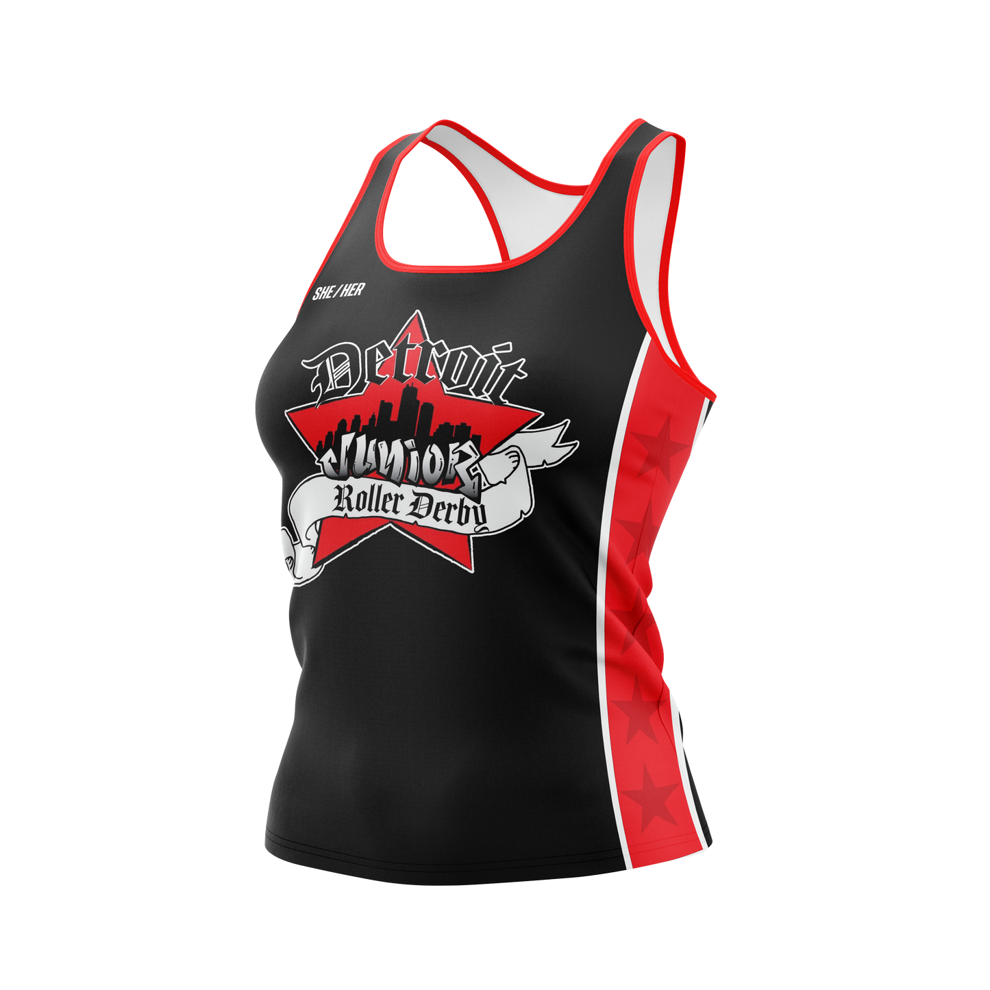 Detroit Junior Racerback Tank - YOUTH