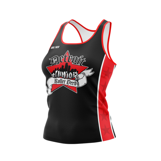 Detroit Junior Racerback Tank - ADULT