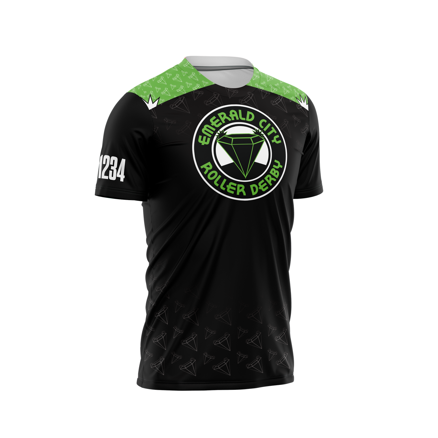 Emerald City Sleeved Jersey Black