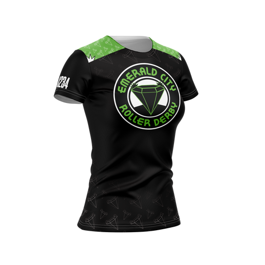 Emerald City Sleeved Jersey Black