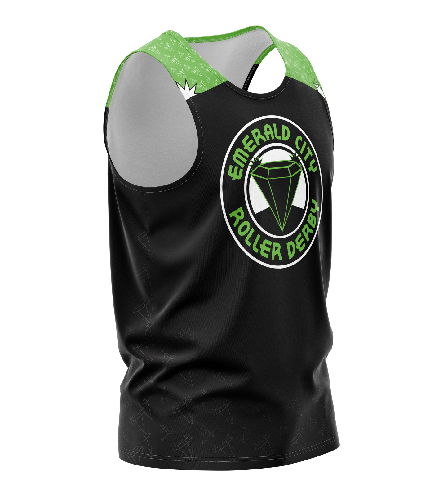 Emerald City Unisex Tank REVERSIBE 1-Layer