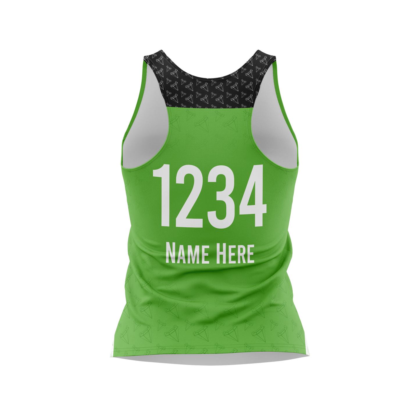 Emerald City Racerback Tank REVERSIBLE 1-Layer