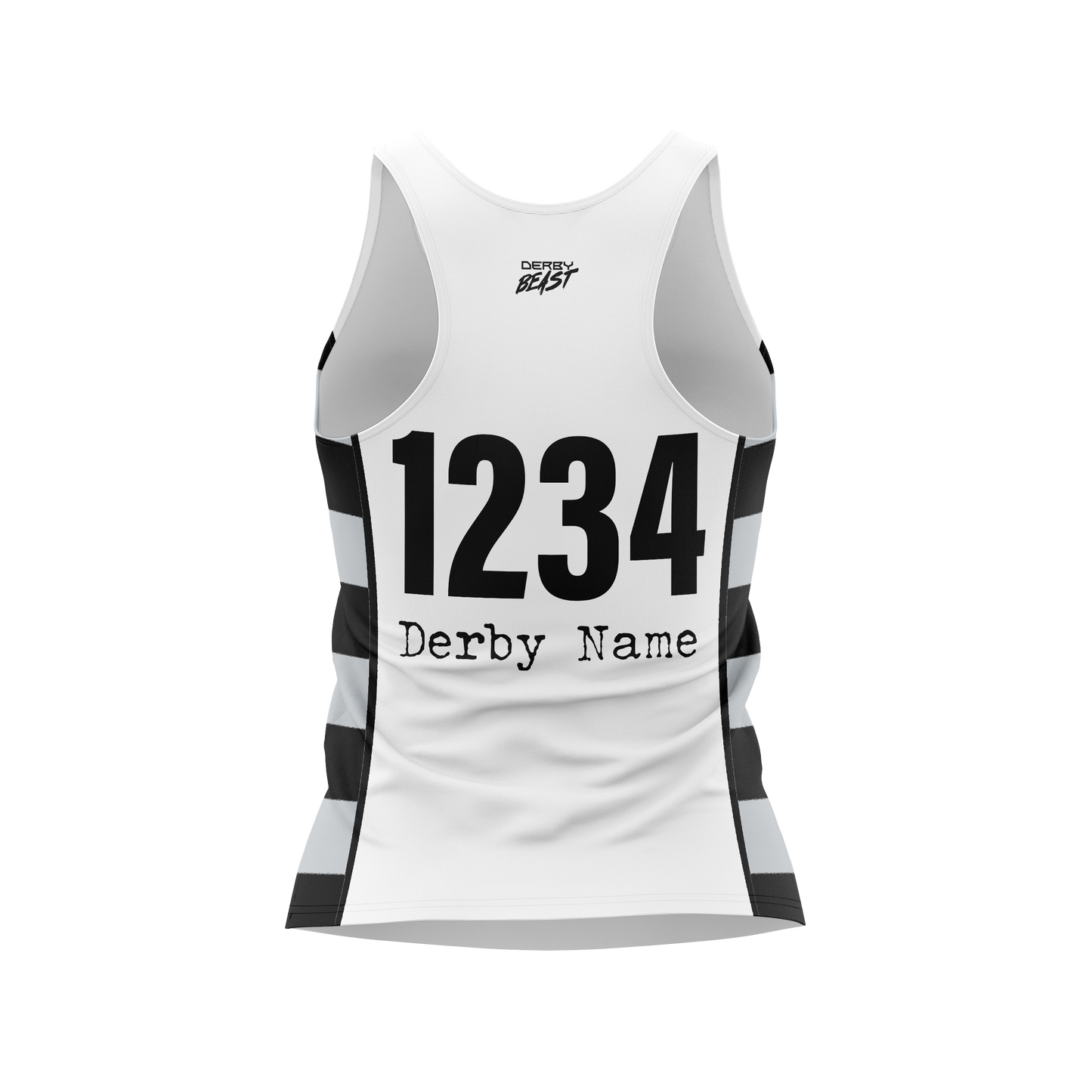 Boulder County Devils Racerback Tank White