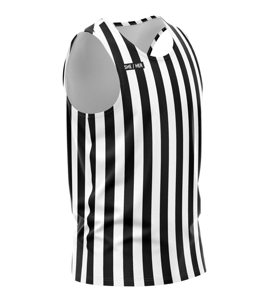 Roller Derby Referee Unisex Tank